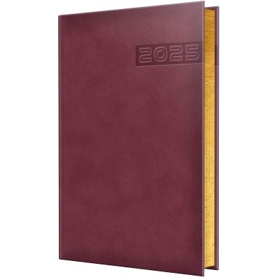 Agenda Herlitz Premium Deluxe Teano A5 PrintCenter.ro Shop Bordo 