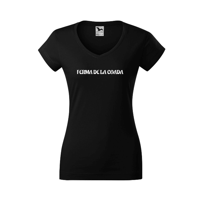 Tricou V-Neck Femei Personalizat