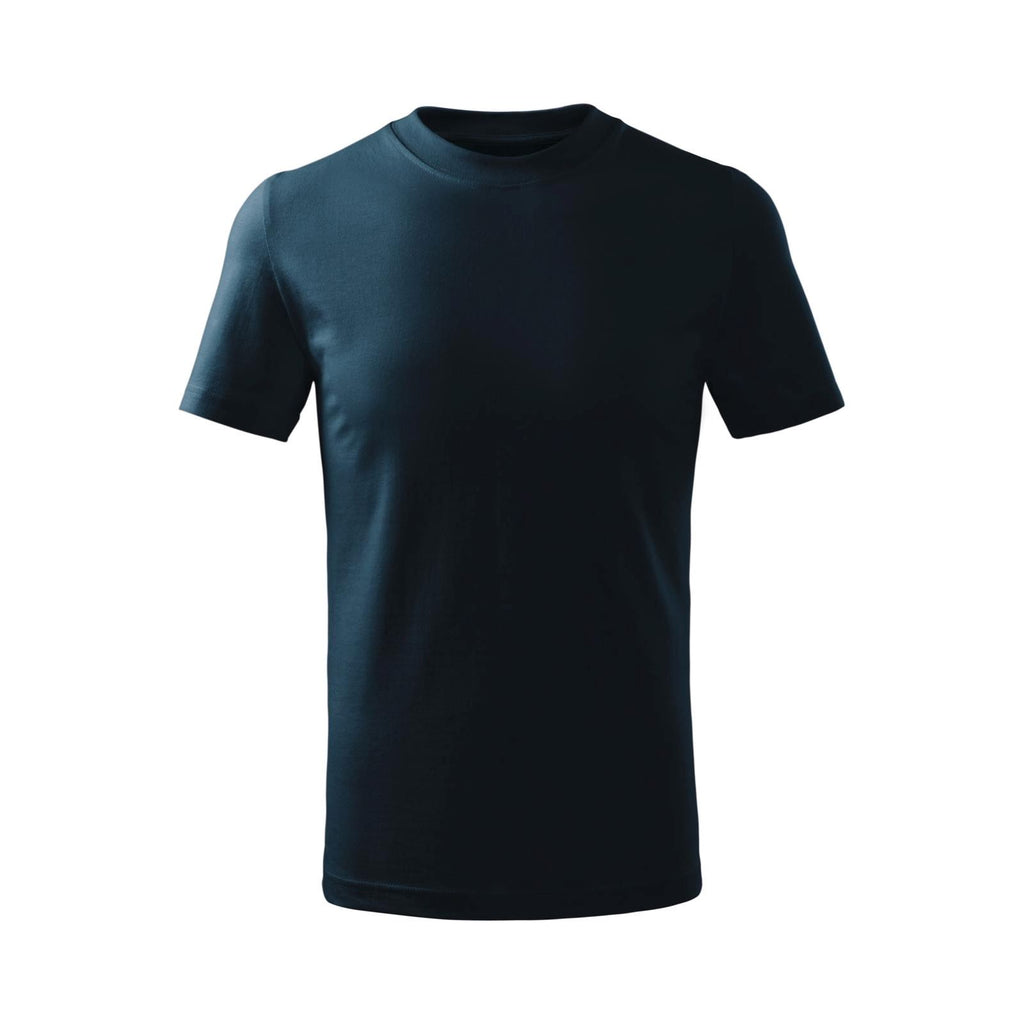 Copy of Tricou Basic Copii Personalizat Tshirt TextileDivision Albastru Marin 110 cm/4 ani