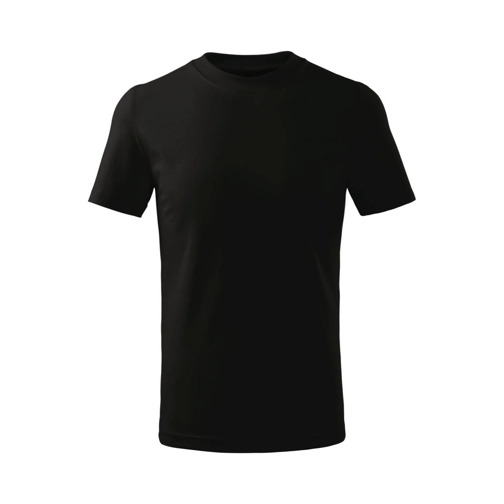 Copy of Tricou Basic Copii Personalizat Tshirt TextileDivision Negru 110 cm/4 ani
