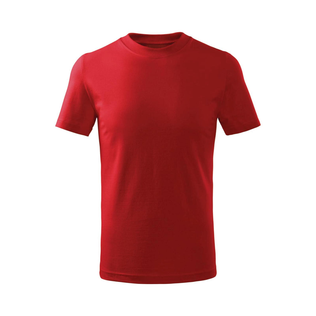 Copy of Tricou Basic Copii Personalizat Tshirt TextileDivision Rosu 110 cm/4 ani