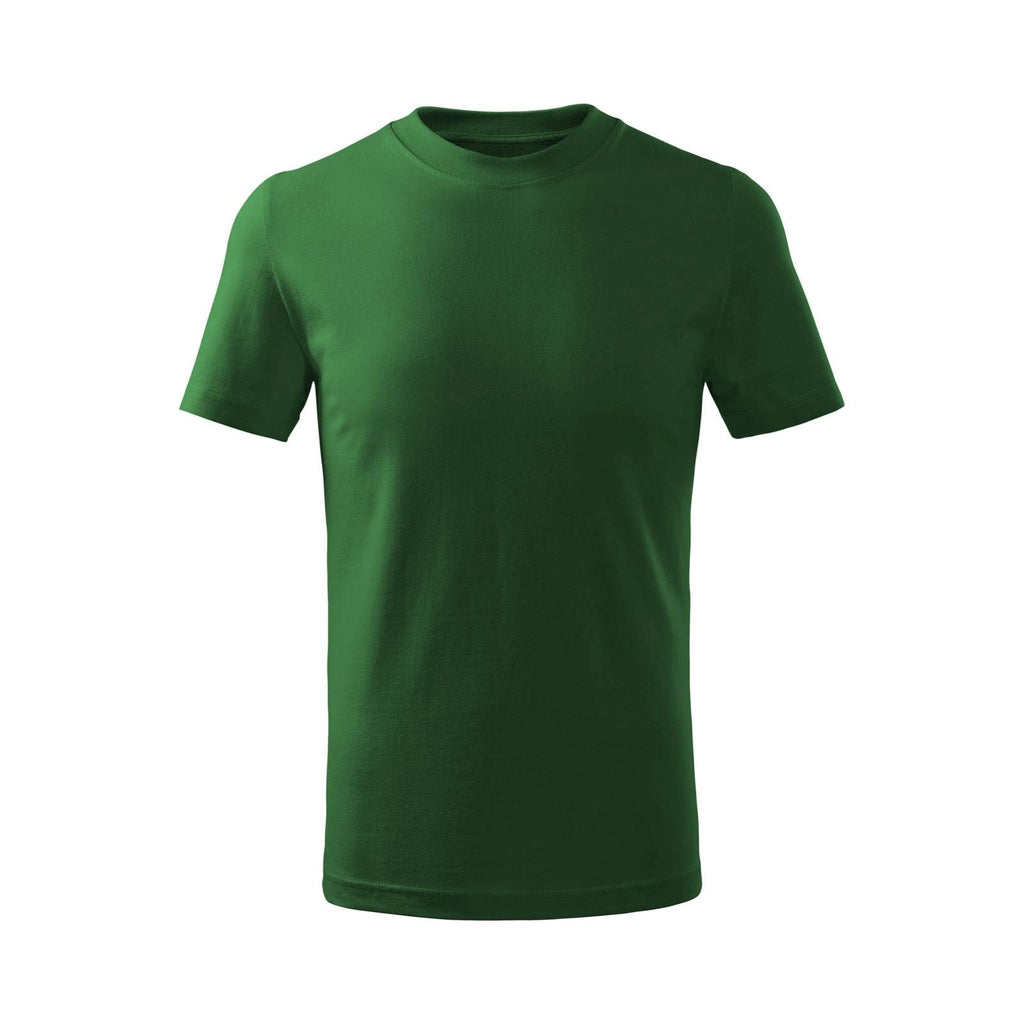 Copy of Tricou Basic Copii Personalizat Tshirt TextileDivision Verde Sticla 110 cm/4 ani