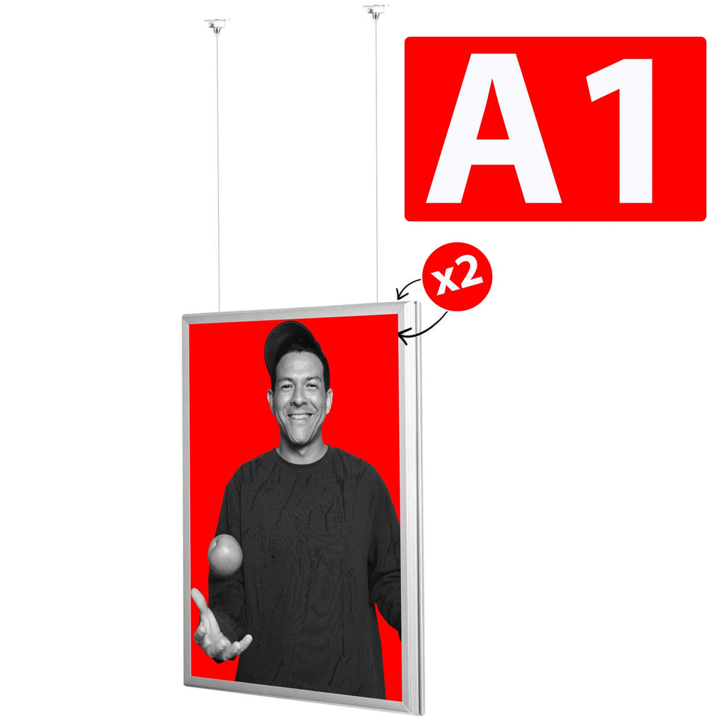 Hanging Click Frame PrintCenter.ro Shop A1 