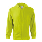 Hanorac Trendy Zipper Personalizat Tshirt TextileDivision Lime S