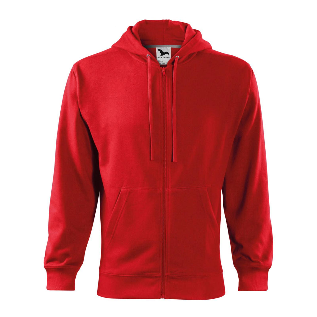 Hanorac Trendy Zipper Personalizat Tshirt TextileDivision Rosu S