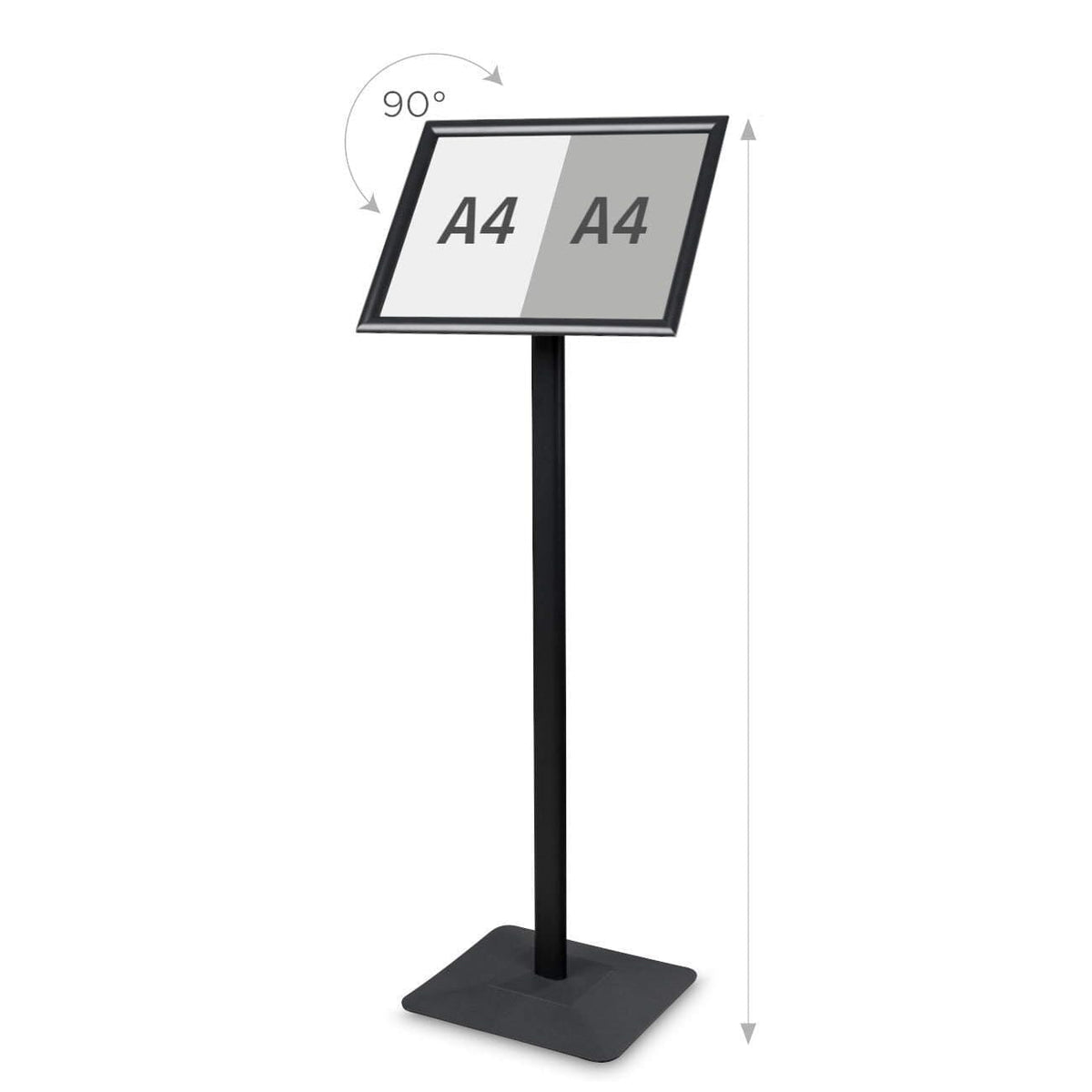 Menu / Info Stand Premium Black A3 PrintCenter.ro Shop 