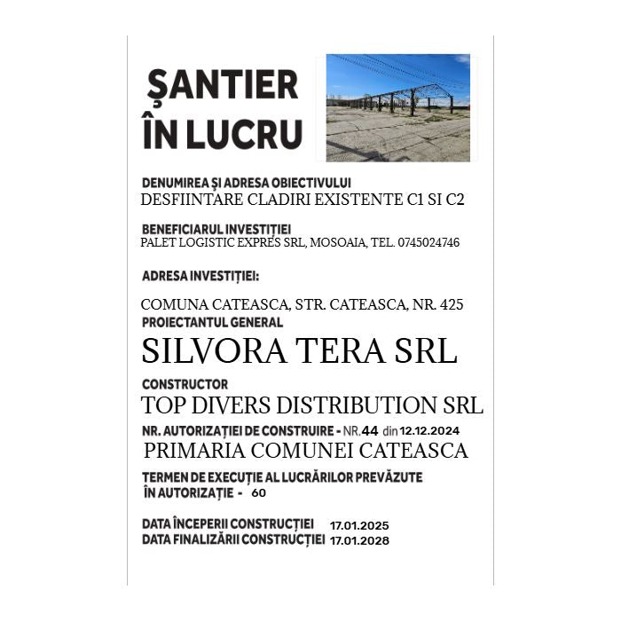 Panou şantier în lucru zakeke-design PrintCenter.ro Shop 
