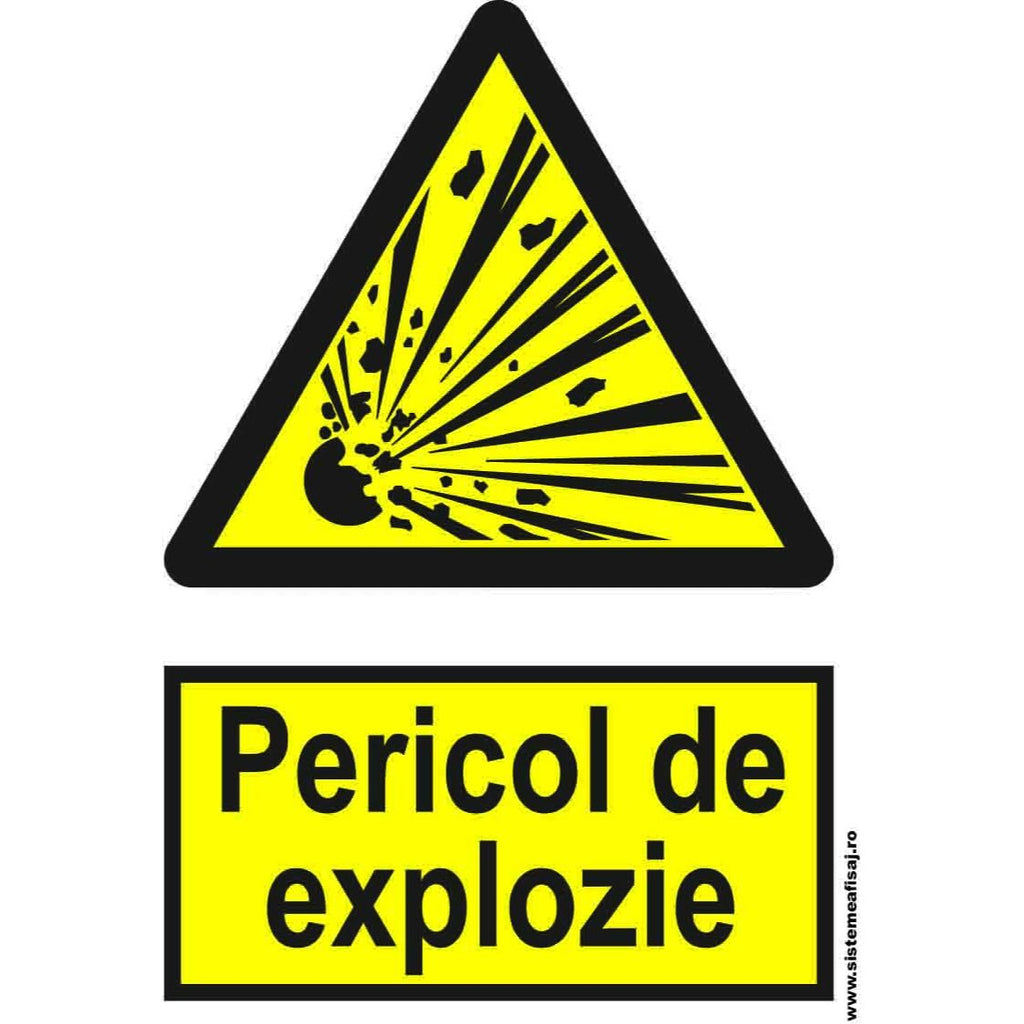 Pericol De Explozie PrintCenter.ro Shop