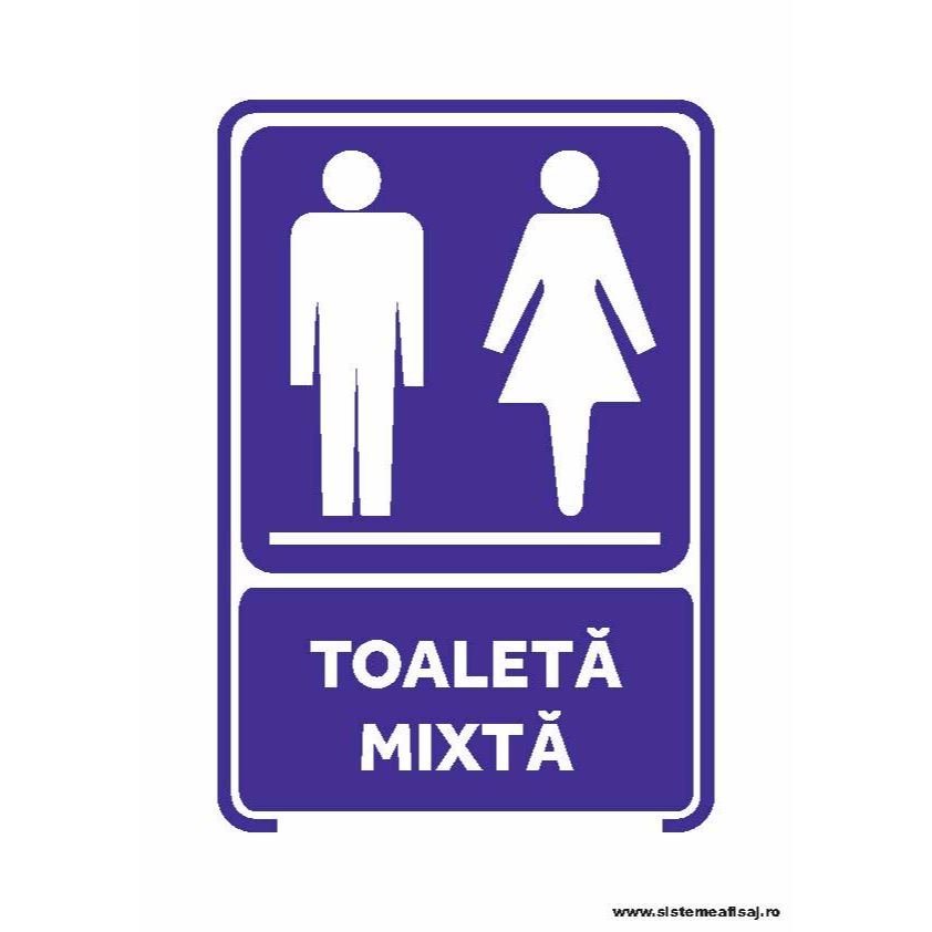 Toaleta Mixta PrintCenter.ro Shop