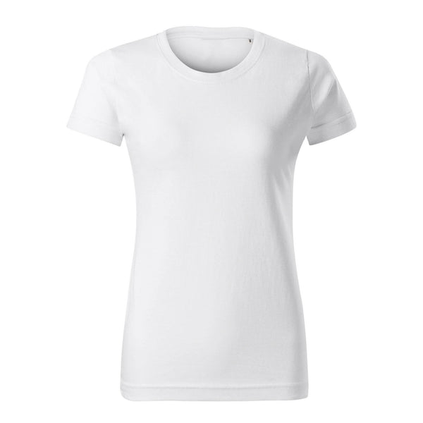 Tricou Basic Femei Personalizat Tshirt TextileDivision Alb XS