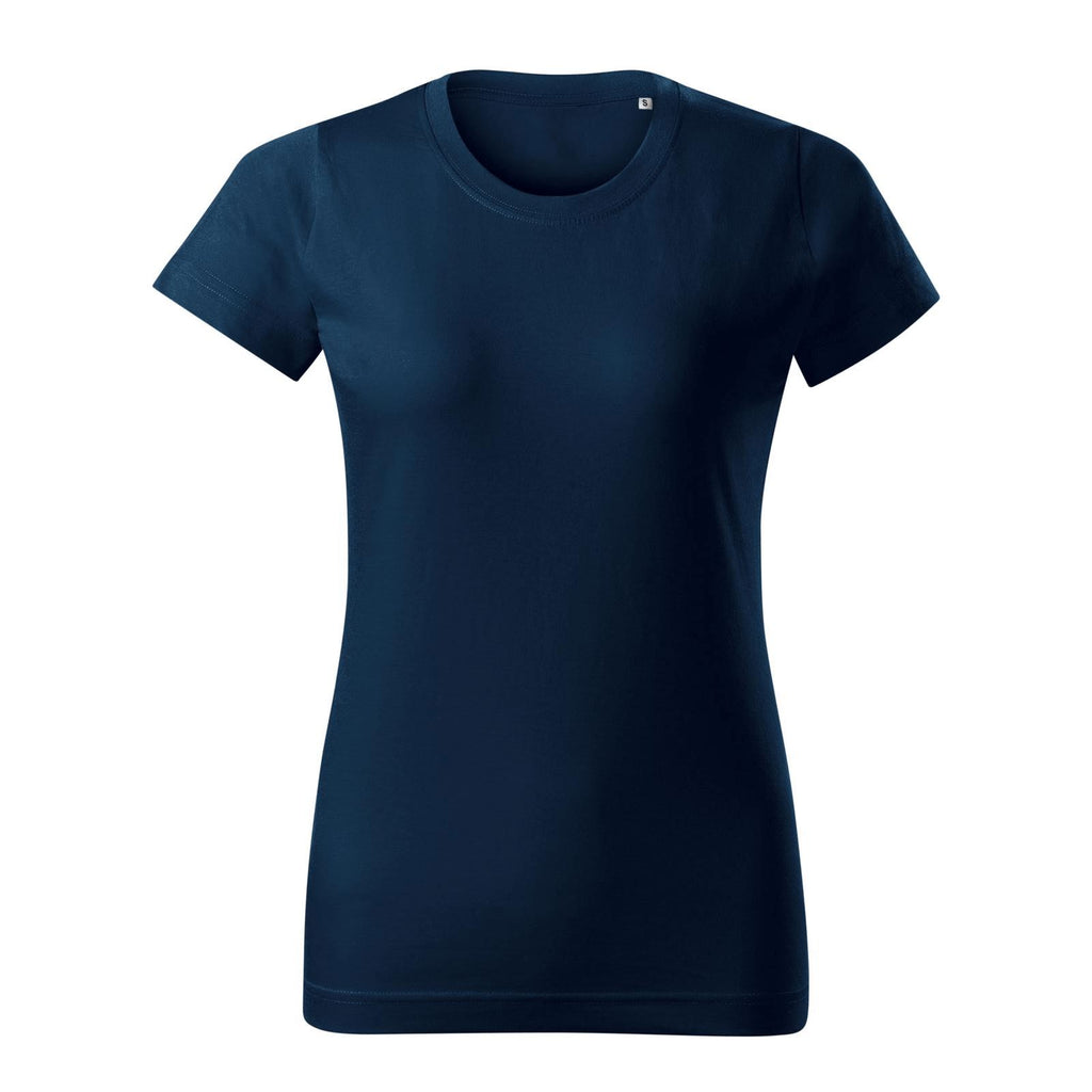 Tricou Basic Femei Personalizat Tshirt TextileDivision Albastru Marin XS