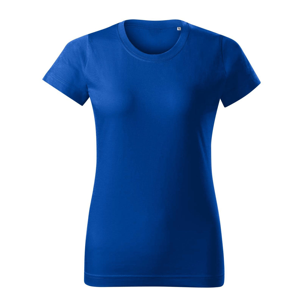 Tricou Basic Femei Personalizat Tshirt TextileDivision Albastru Regal XS