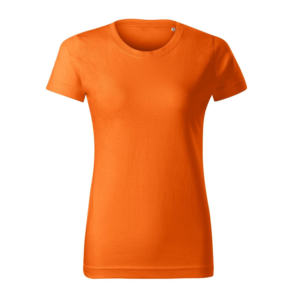Tricou Basic Femei Personalizat Tshirt TextileDivision Portocaliu XS