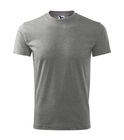 Tricou Clasic personalizat Tshirt TextileDivision Gri Inchis XS
