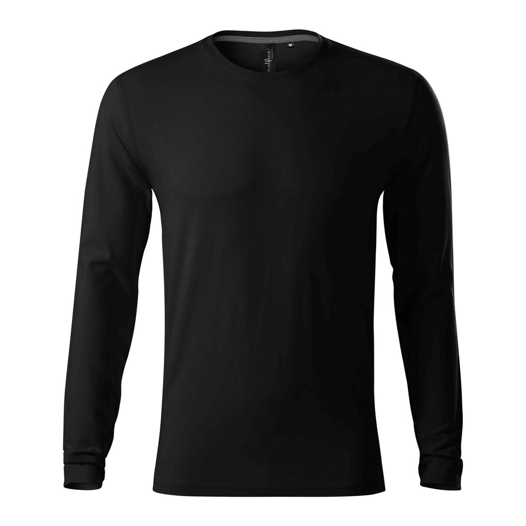 Tricou Long Sleeve personalizat Tshirt TextileDivision Negru S