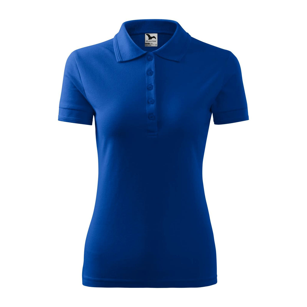 Tricou Polo Pique Femei Personalizat Tshirt TextileDivision Albastru Regal XS