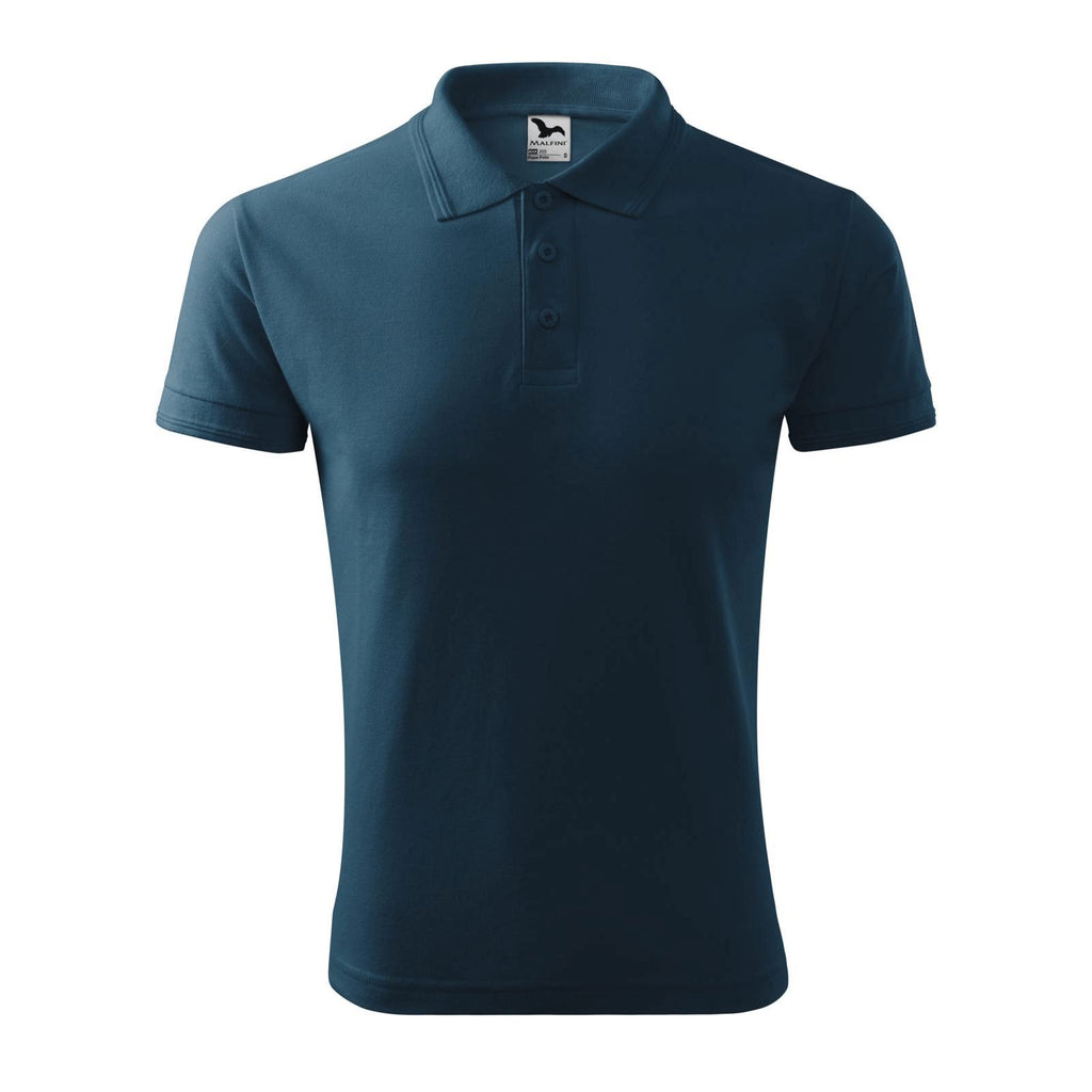 Tricou Polo Pique Personalizat Tshirt TextileDivision Albastru Marin S