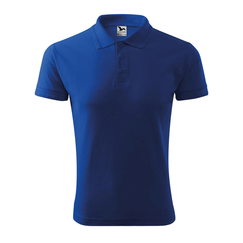 Tricou Polo Pique Personalizat Tshirt TextileDivision Albastru Regal S