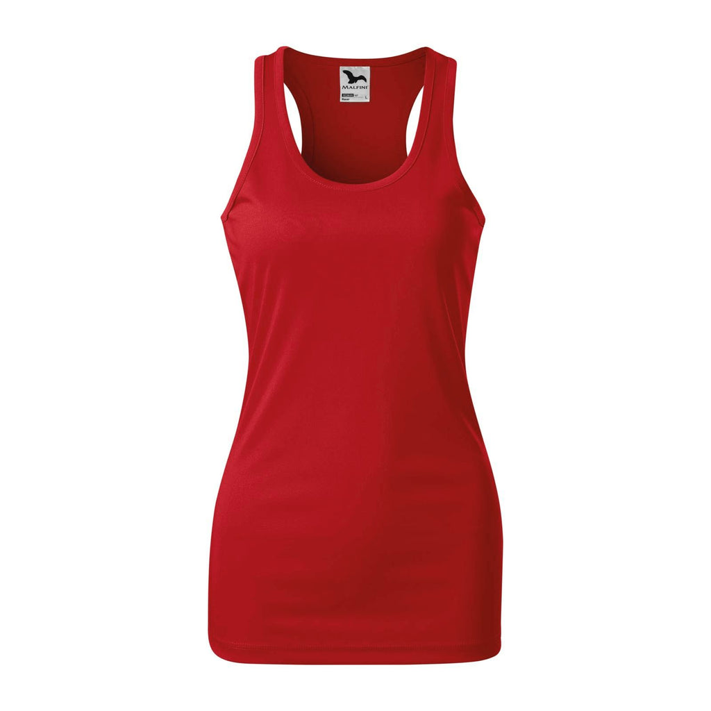 Tricou Racer Femei Personalizat Tshirt TextileDivision Rosu XS