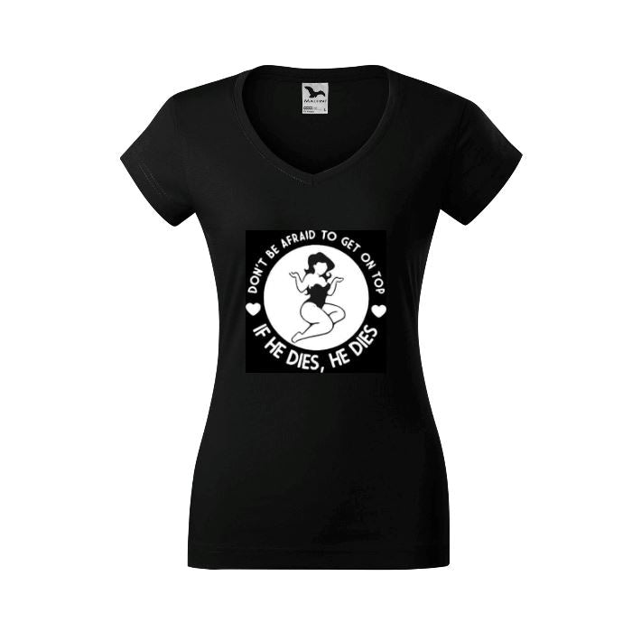 Tricou V-Neck Femei Personalizat zakeke-design PrintCenter.ro Shop 