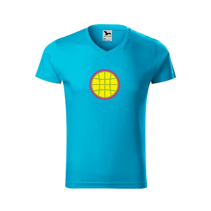 Tricou V-Neck personalizat zakeke-design TextileDivision 