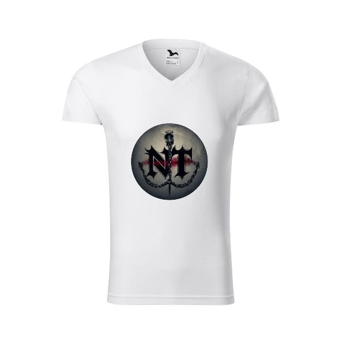 Tricou V-Neck personalizat zakeke-design TextileDivision 