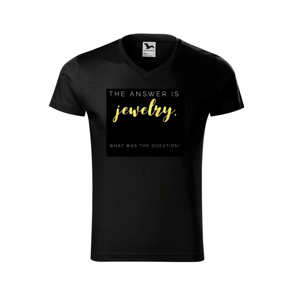 Tricou V-Neck personalizat zakeke-design TextileDivision 