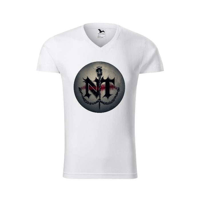 Tricou V-Neck personalizat zakeke-design TextileDivision 