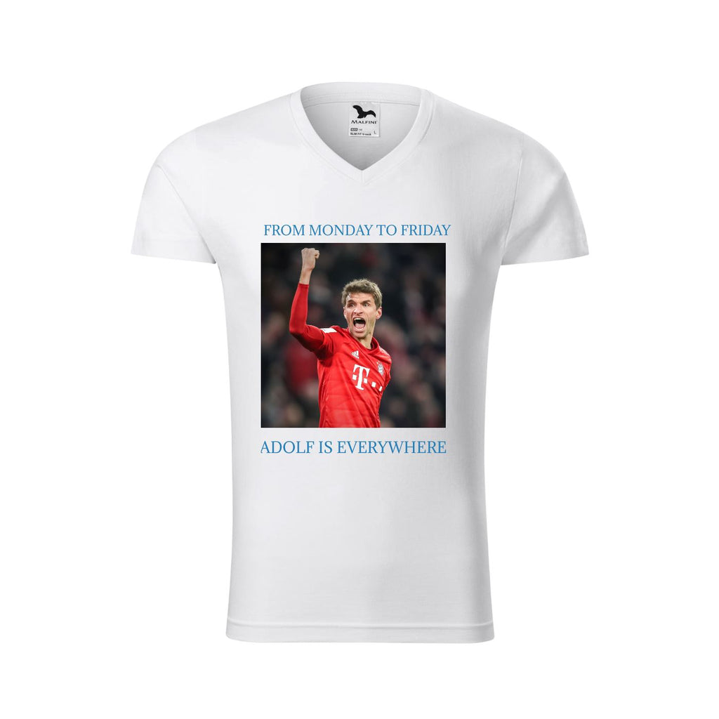Tricou V-Neck personalizat zakeke-design TextileDivision 