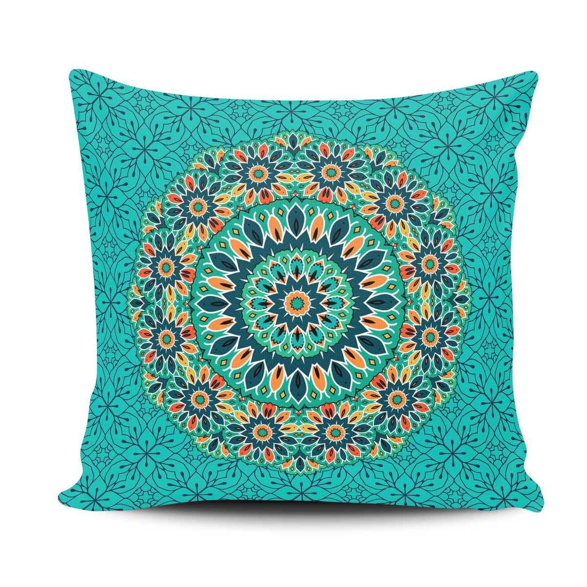 Bean Bag Pillow Color Mandala 2 Bean Bag Chairs TextileDivision 