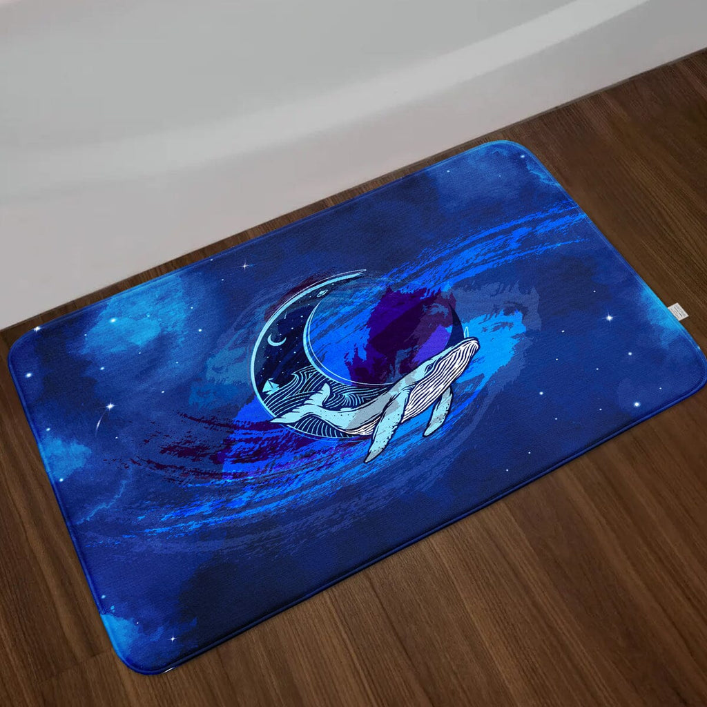 Covoraș "Whale Moon" Floor Mat TextileDivision 