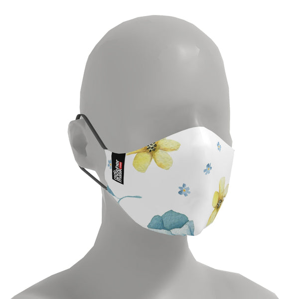 Mască Airy Summer Flowers Textile Mask NotAnotherMask 