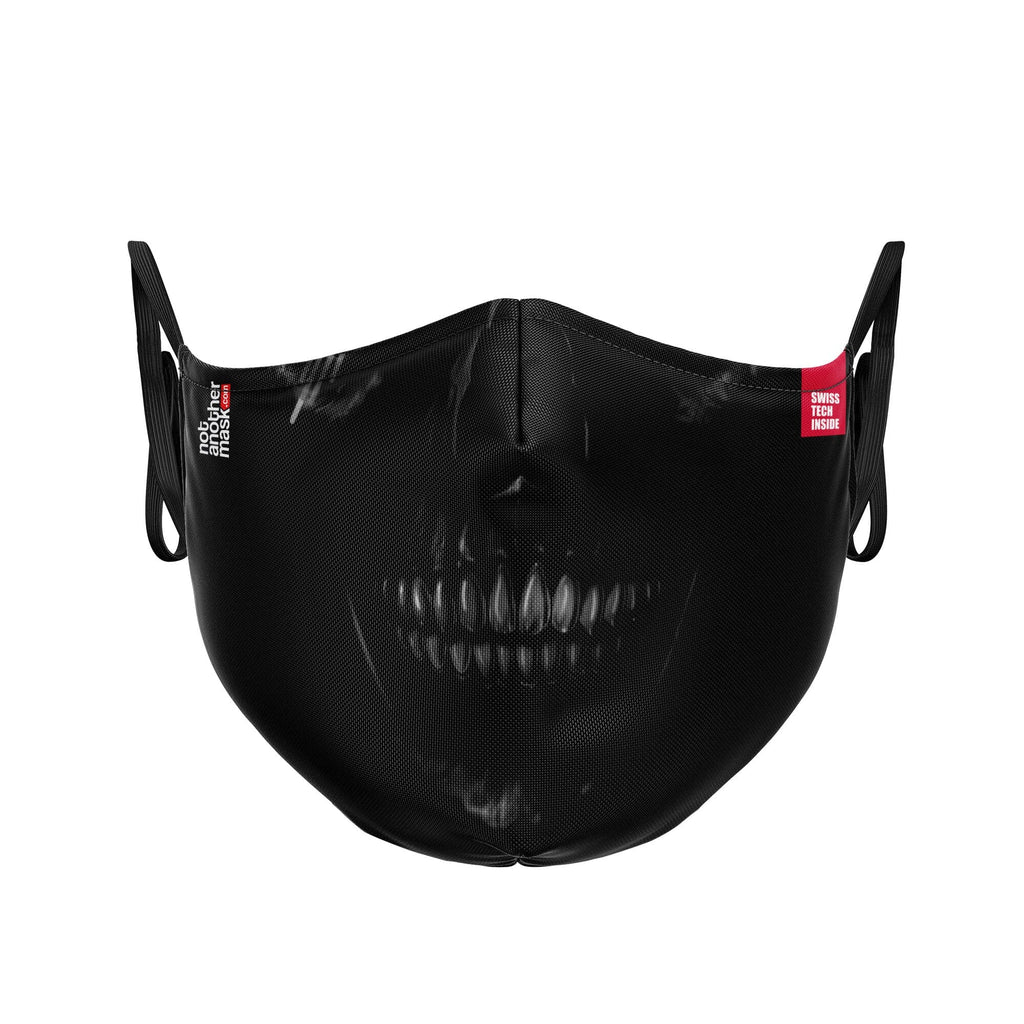 Mască Black Skull Textile Mask NotAnotherMask 