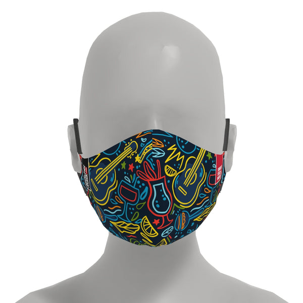 Mască Brazilian Festival Textile Mask NotAnotherMask 