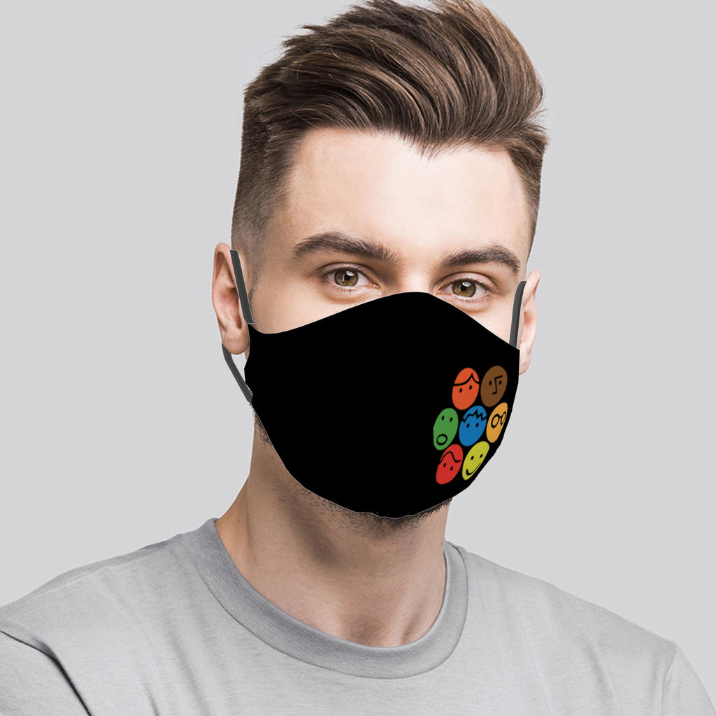 Mască Let's Do It, Romania! Textile Mask NotAnotherMask 