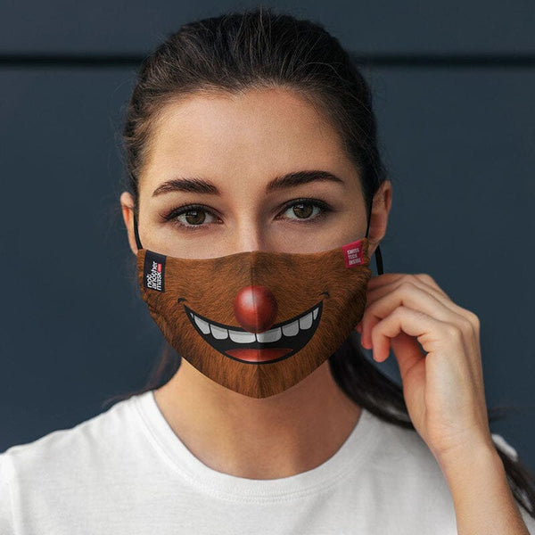 Mască Rudolf Smile Textile Mask NotAnotherMask