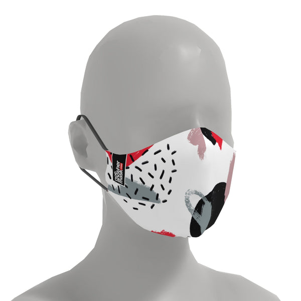 Mască Strong Red Spots Textile Mask NotAnotherMask 