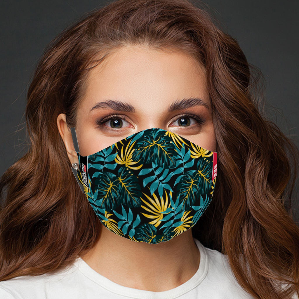 Mască Tropical Paradise Textile Mask NotAnotherMask 