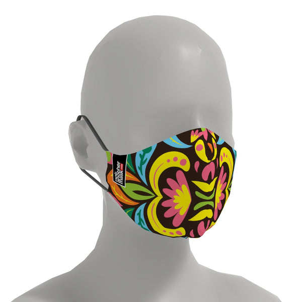 Mască Woody Warm Vibes Textile Mask NotAnotherMask