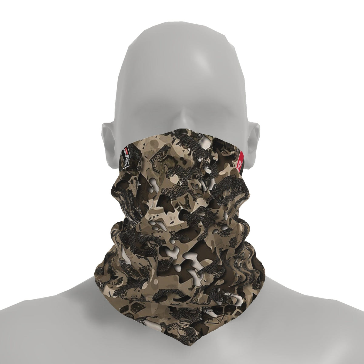 Neck-Gaiter Camouflage Neck Gaiters PrintCenterShop Short - 25x25 cm 
