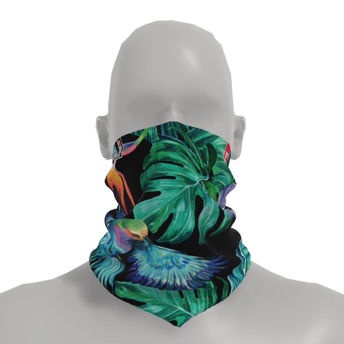 Neck-Gaiter Exotic Neck Gaiters PrintCenterShop Short - 25x25 cm 