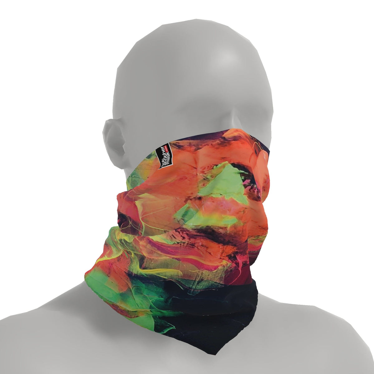 Neck-Gaiter Illusion of Colors Neck Gaiters PrintCenterShop 