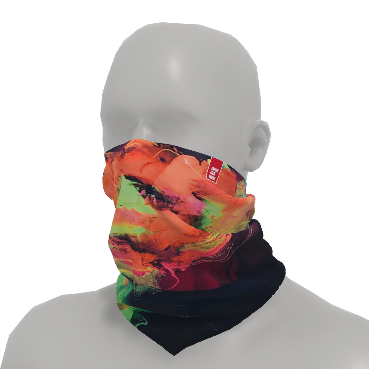 Neck-Gaiter Illusion of Colors Neck Gaiters PrintCenterShop 