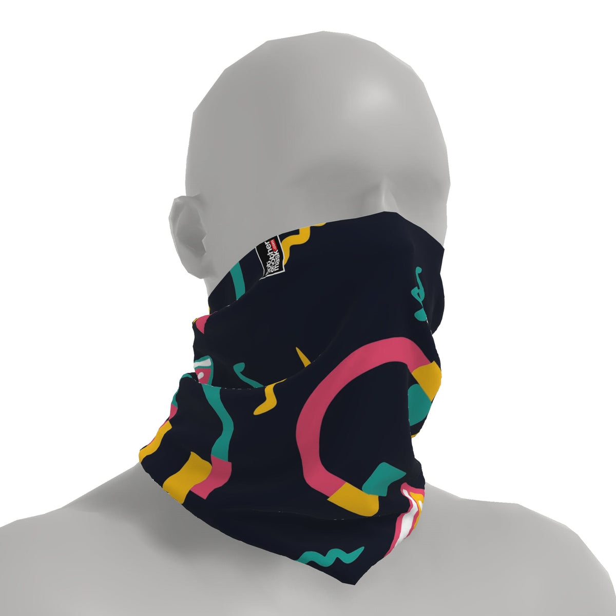 Neck-Gaiter Music Power Neck Gaiters PrintCenterShop 