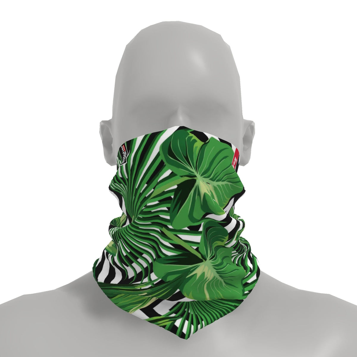 Neck-Gaiter Tropical Neck Gaiters PrintCenterShop Short - 25x25 cm 