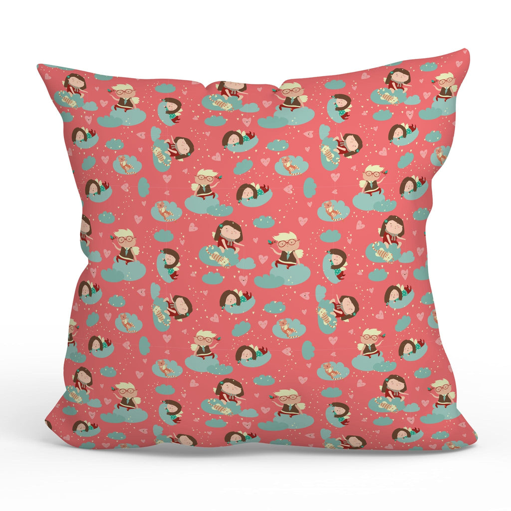 Perna Decorativa Cute Angels Throw Pillows TextileDivision 