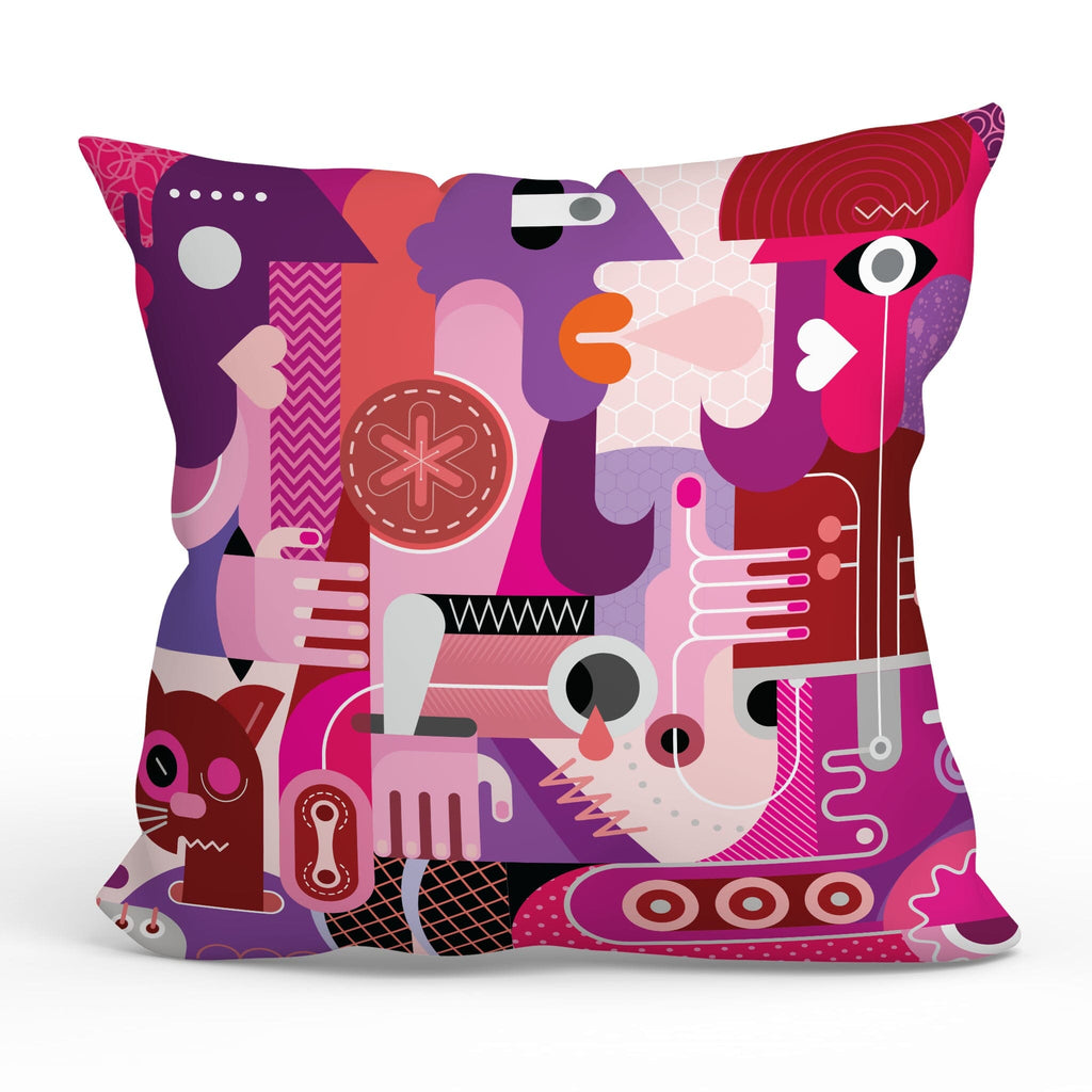 Perna Decorativa Picasso 1 Throw Pillows TextileDivision 