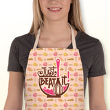 Șorț de bucătărie pentru femei Just Beat It Aprons TextileDivision 