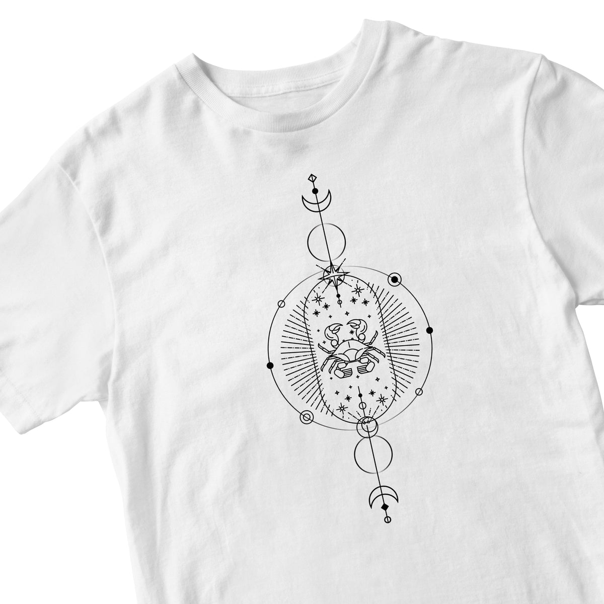 Tricou alb "Rac" Tshirt TextileDivision 