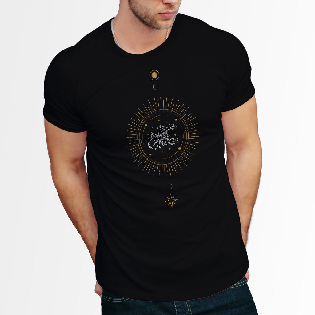 Tricou Negru "Scorpion " Tshirt TextileDivision 